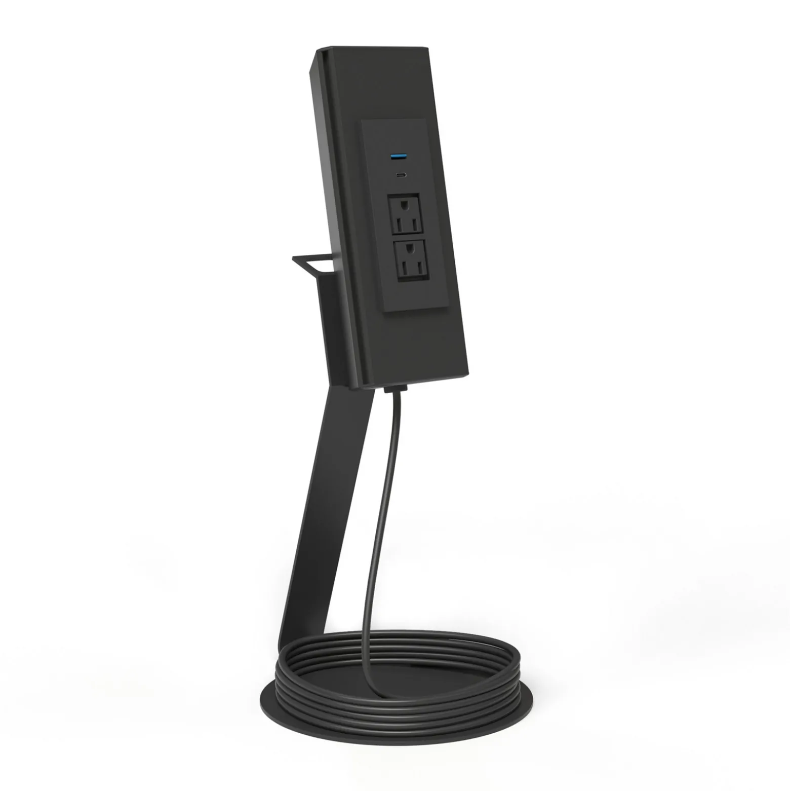 Power Source Portable Power Stand - 2 Standard, 1 USB-A, 1 USB-C