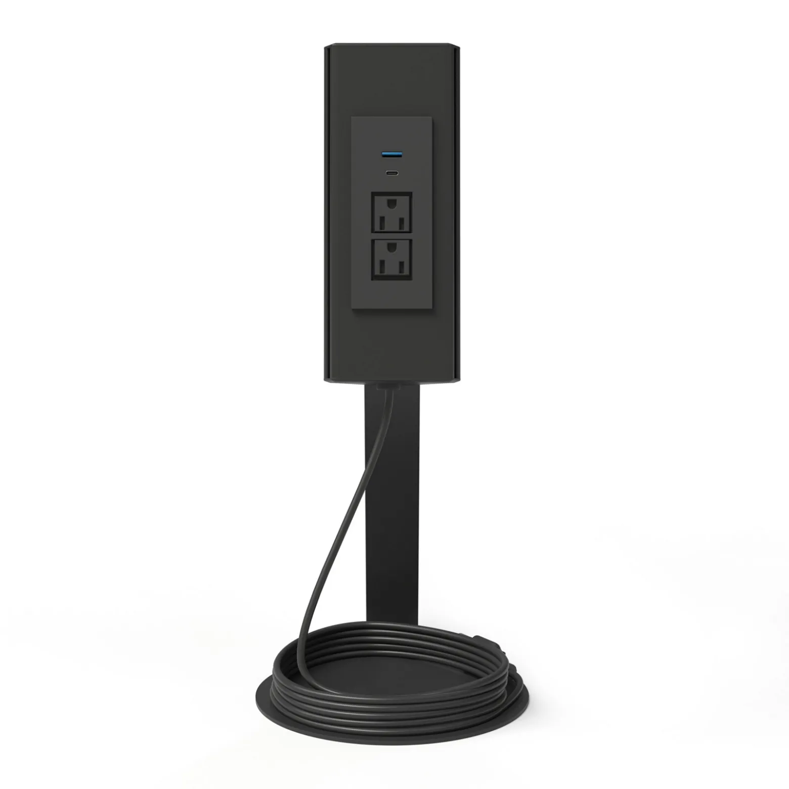 Power Source Portable Power Stand - 2 Standard, 1 USB-A, 1 USB-C