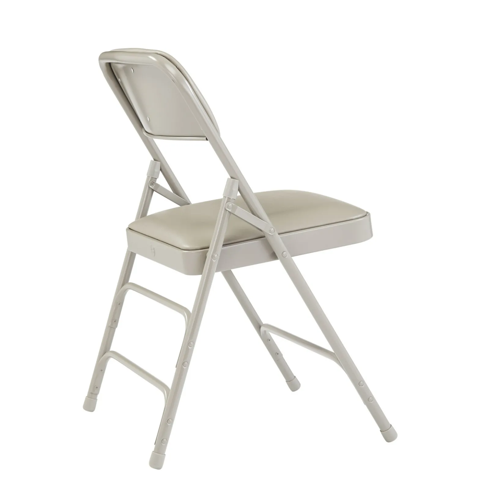 Premium Vinyl Upholstered Triple Brace Double Hinge Folding Chair