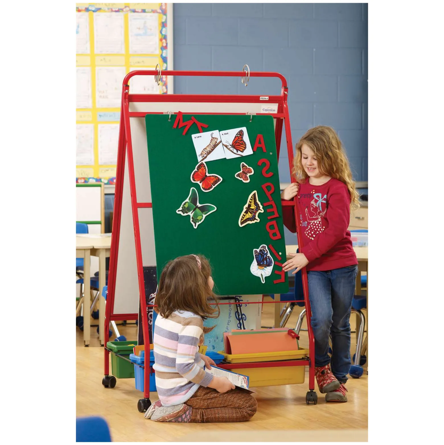 Primary Teaching Easel - 30"W x 56.25"H