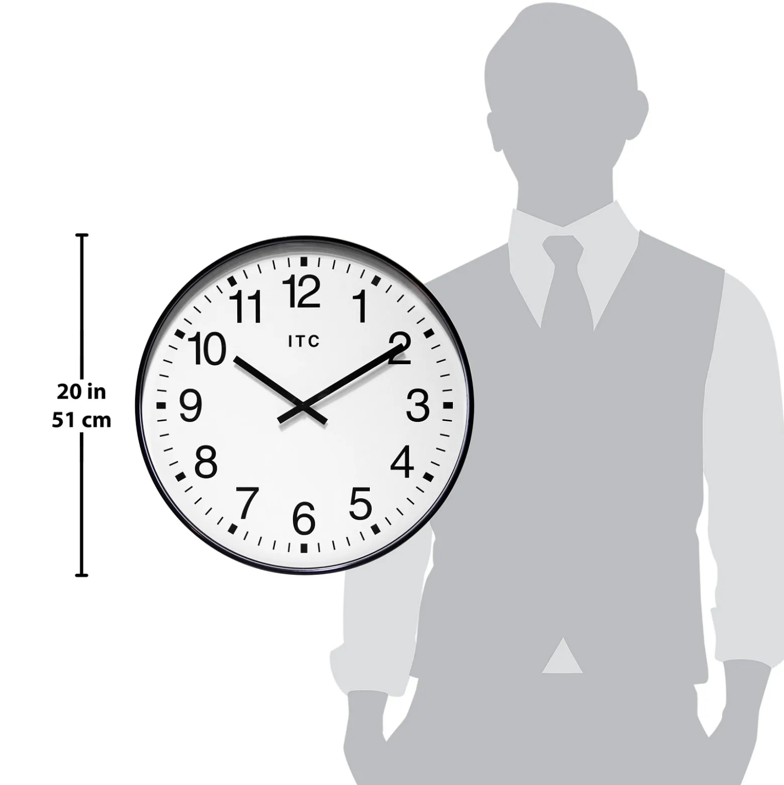 Profuse 19" Round Wall Clock