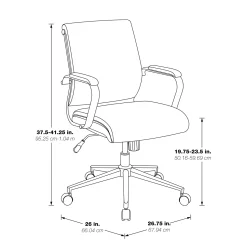 ProLine II Mid Back Managers Chair