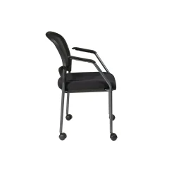 Pro-line ProGrid®Mobile Guest Chair with Arms and Casters