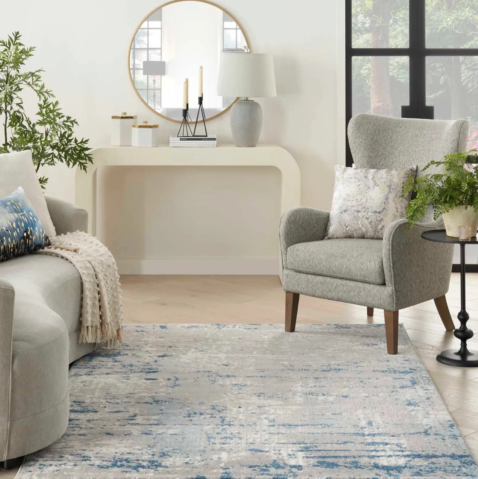 Quarry 5' Square Rug