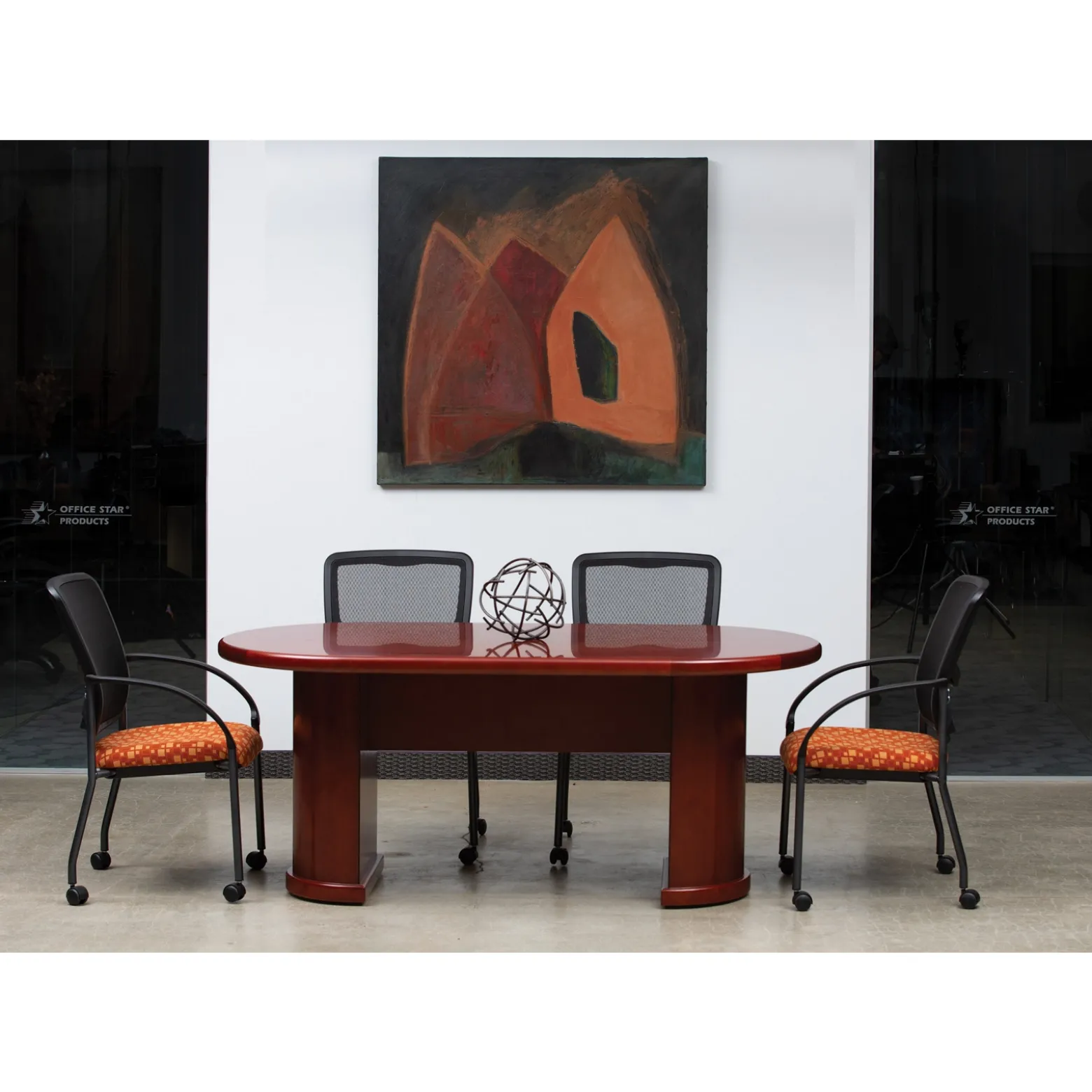 Racetrack Conference Table - 72"W x 36"D