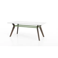 Rang Collaborative Wood Table - 36"Wx72"Dx30"H