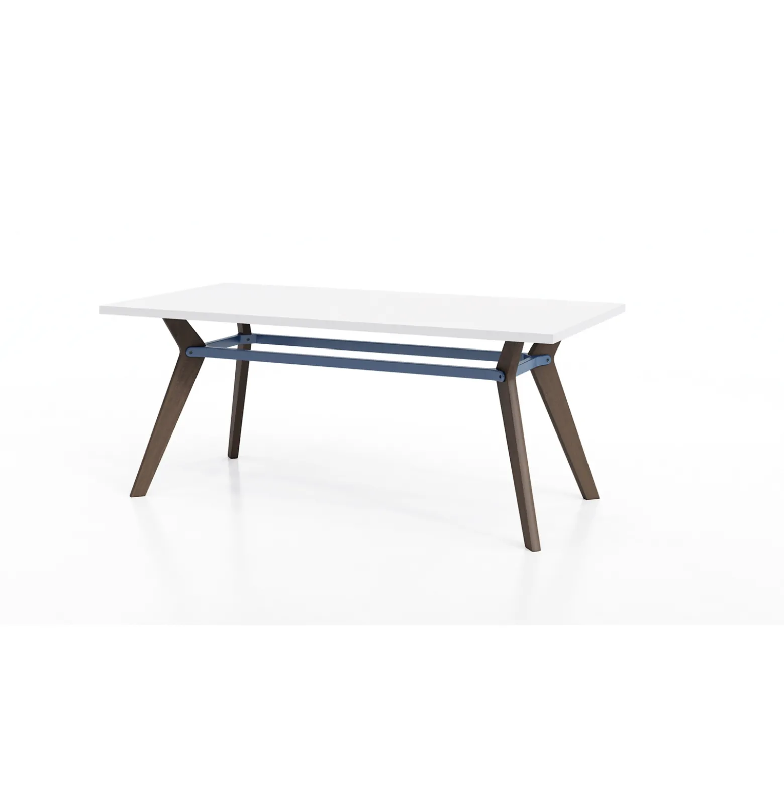 Rang Collaborative Wood Table - 36"Wx72"Dx30"H