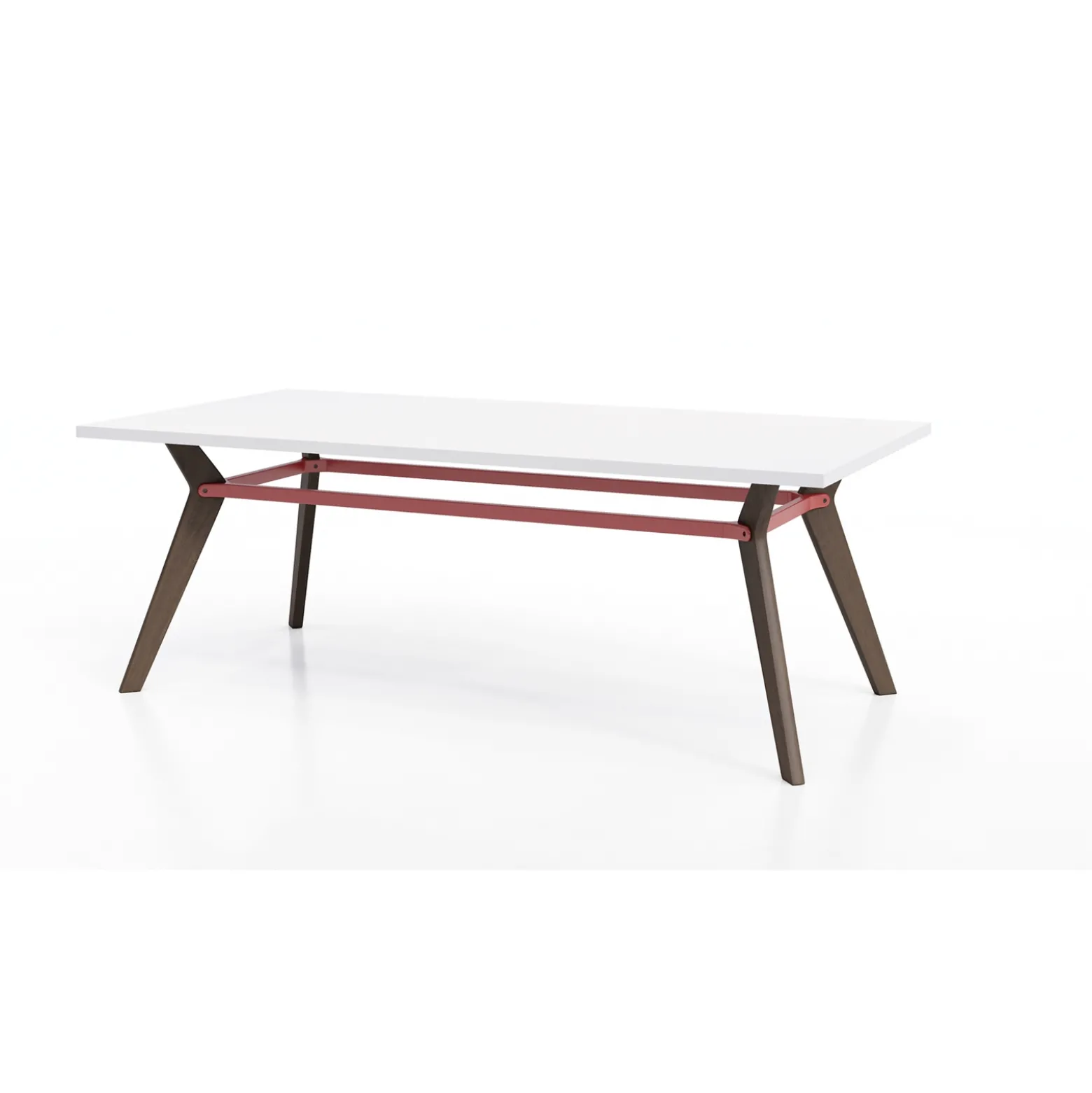 Rang Collaborative Wood Table - 42"Wx84"Dx30"H