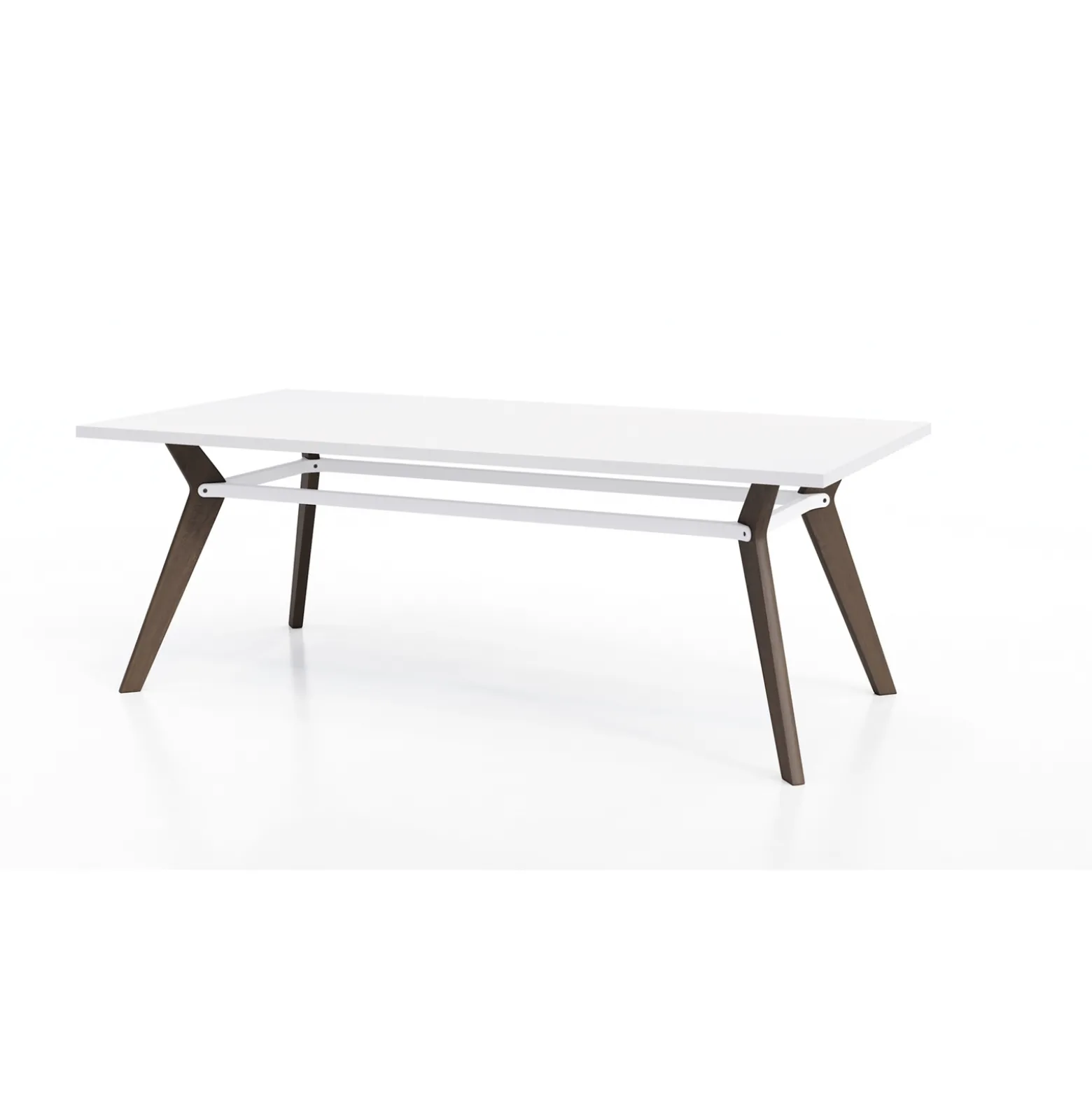 Rang Collaborative Wood Table - 42"Wx84"Dx30"H