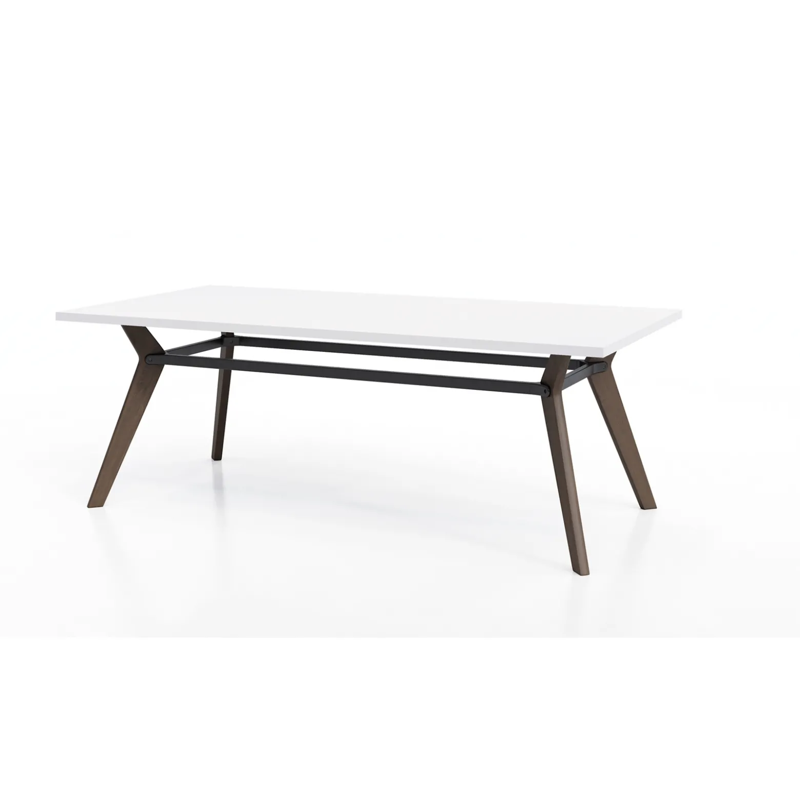 Rang Collaborative Wood Table - 42"Wx84"Dx30"H