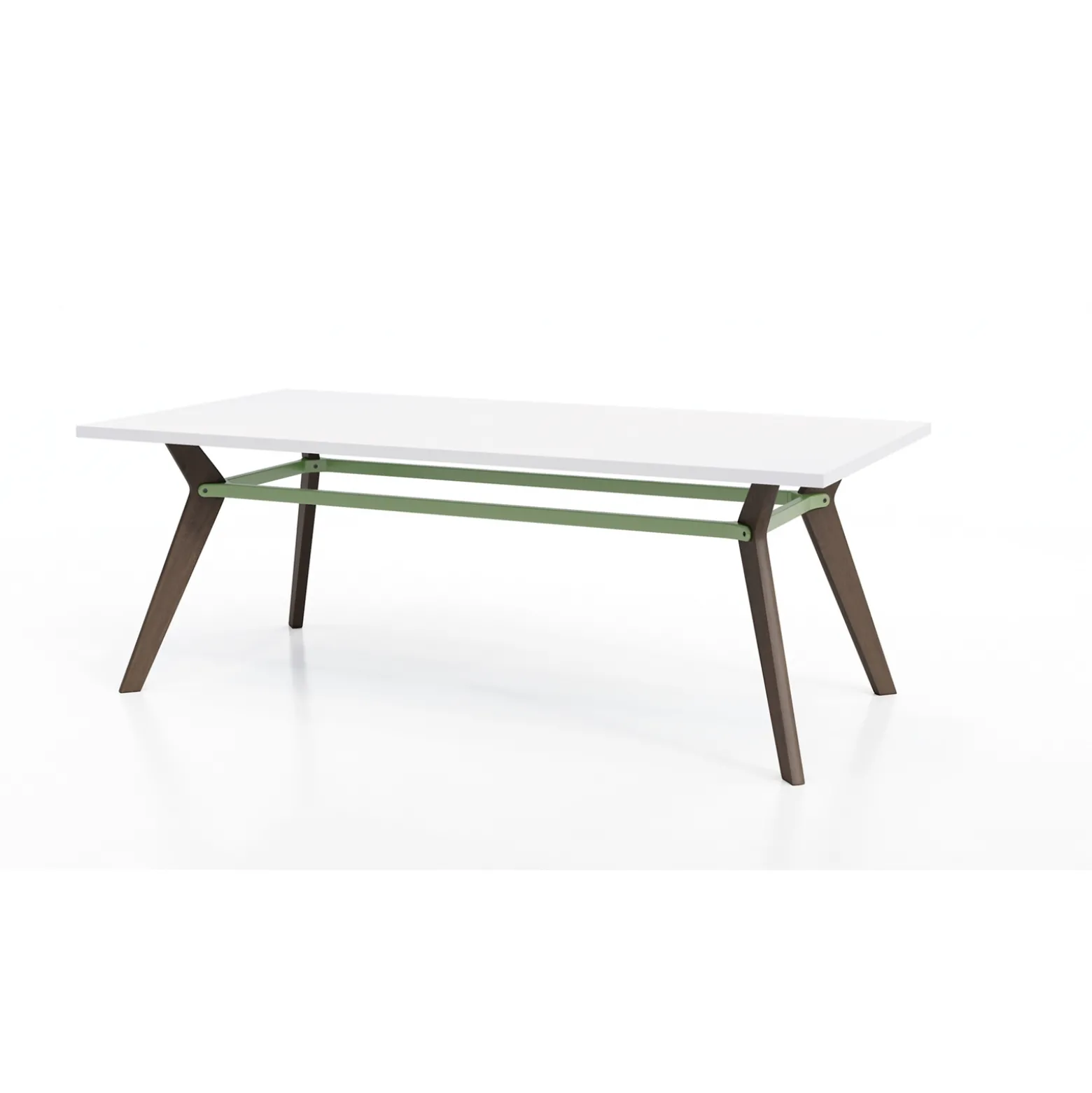 Rang Collaborative Wood Table - 42"Wx84"Dx30"H