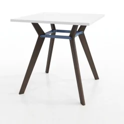 Rang Square Standing Height Wood Table - 4