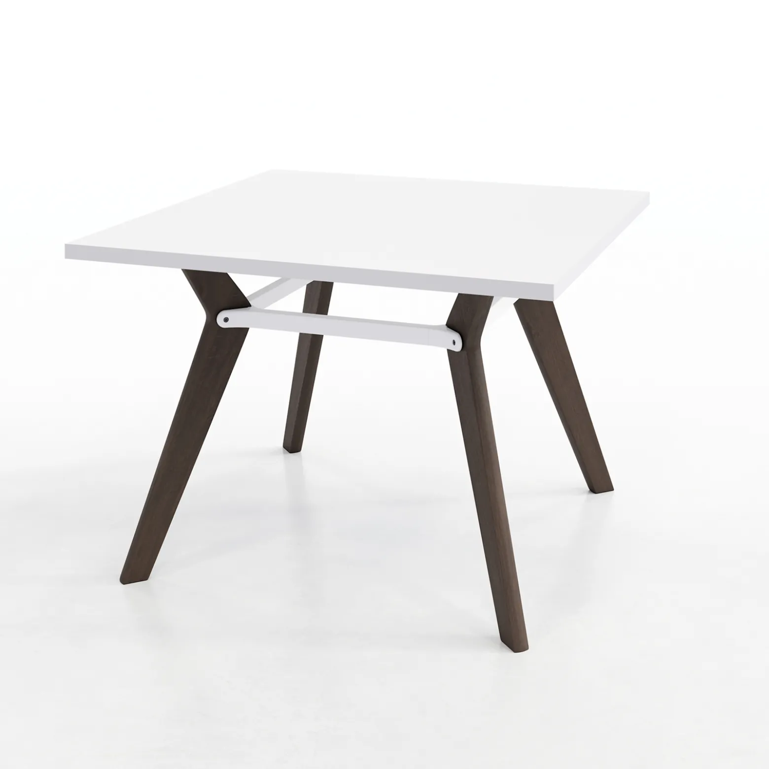 Rang Square Wood Table - 42"Wx30"H