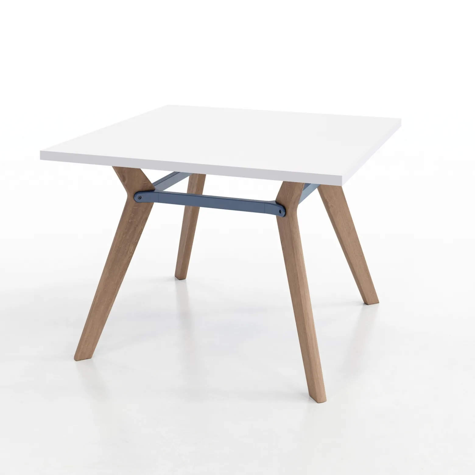 Rang Square Wood Table - 42"Wx30"H
