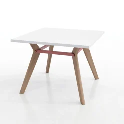 Rang Square Wood Table - 42