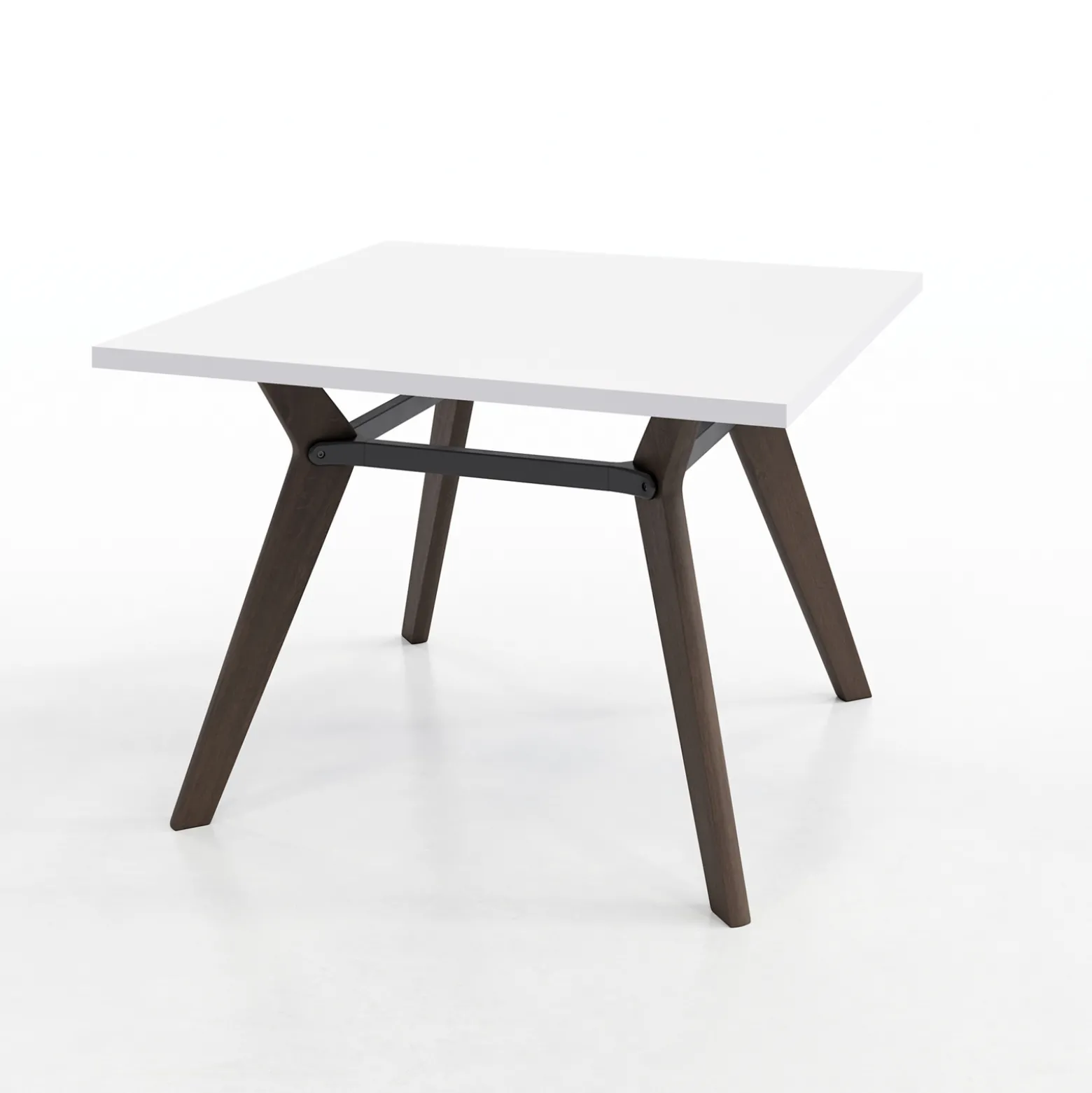 Rang Square Wood Table - 42"Wx30"H