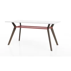 Rang Standing Height Collaborative Wood Table - 42