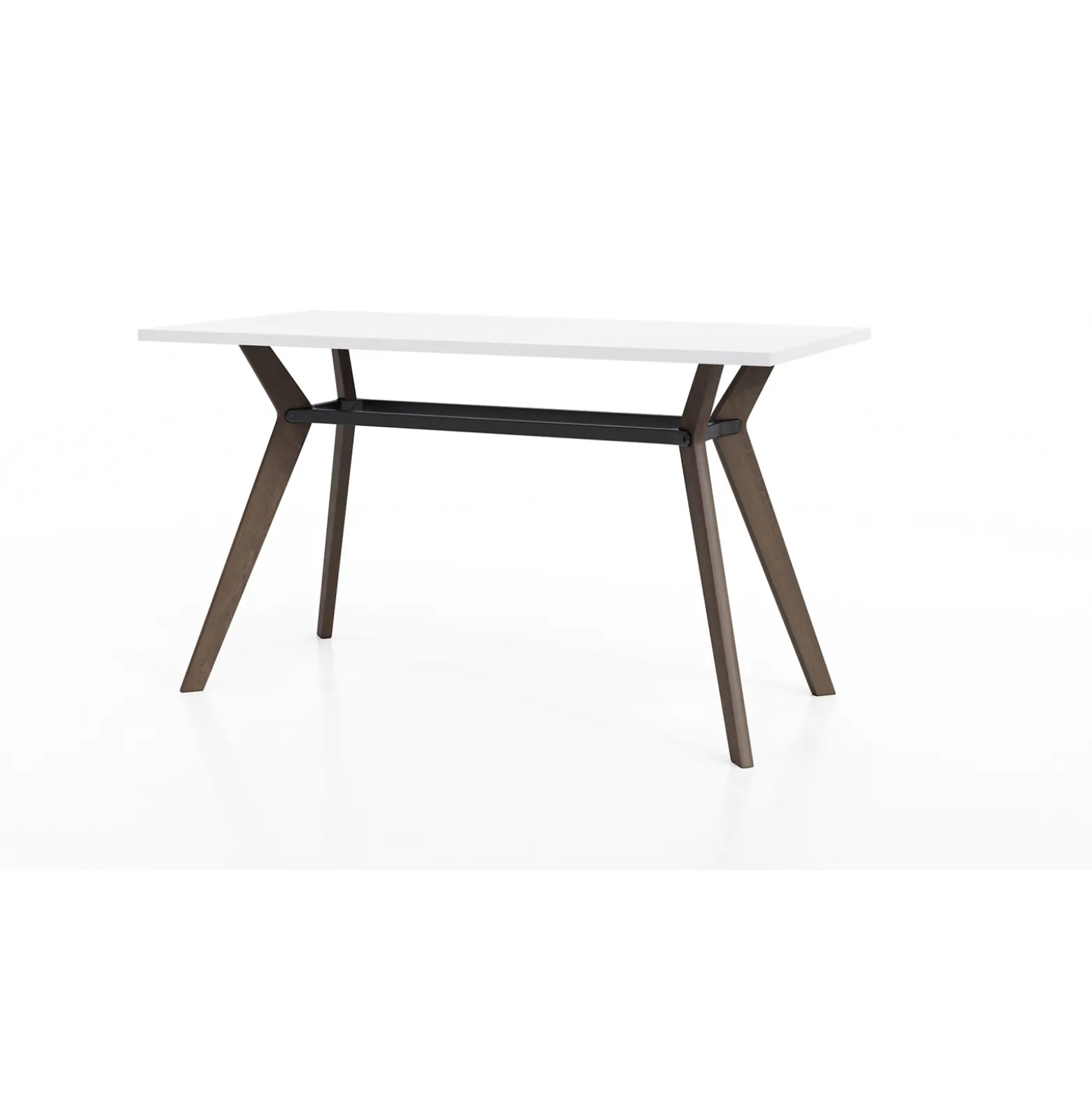Rang Standing Height Collaborative Wood Table - 36"Wx72"Dx42"H