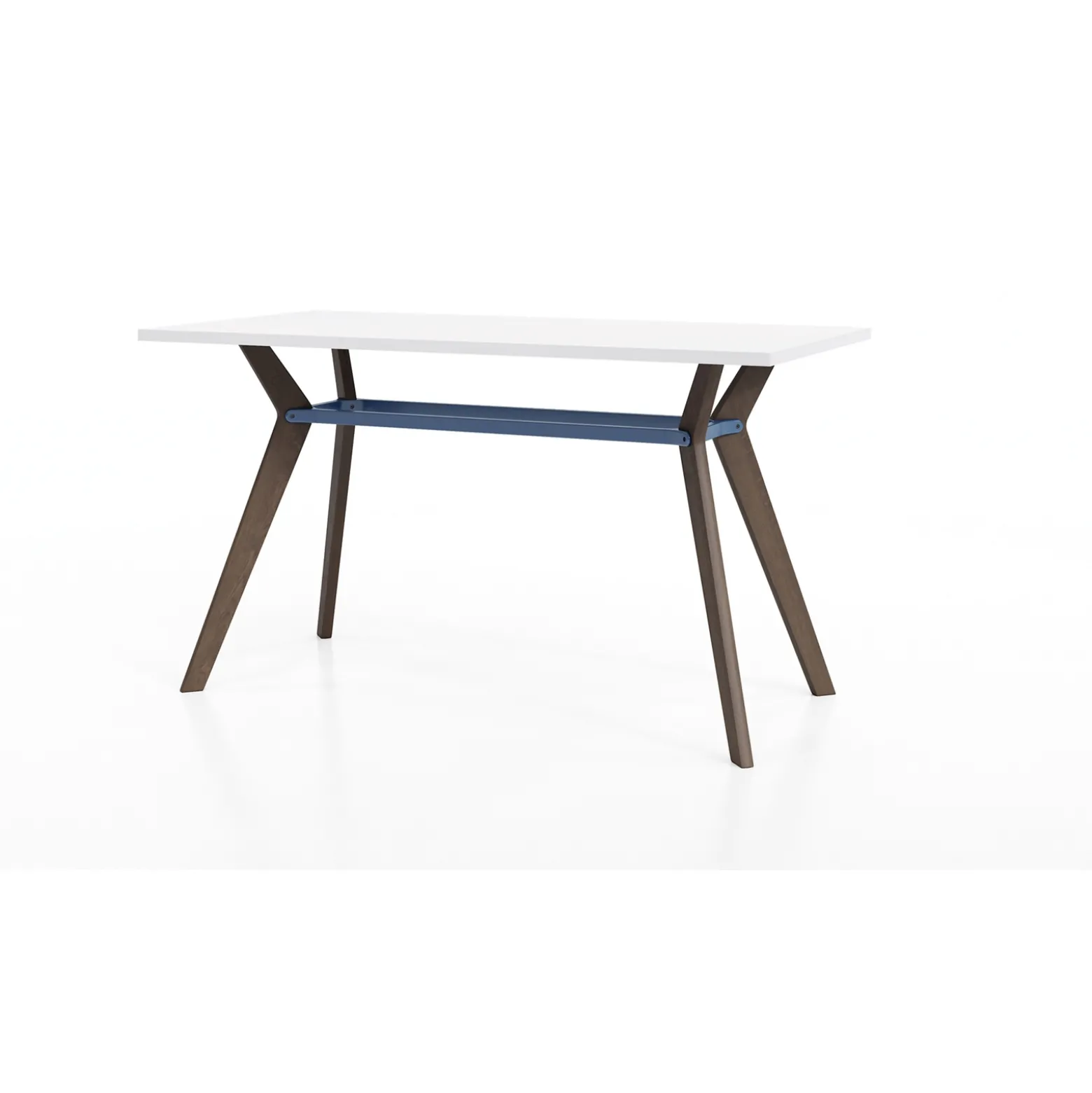 Rang Standing Height Collaborative Wood Table - 36"Wx72"Dx42"H