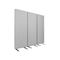 Reclaim® Acoustic Room Dividers, 3 Pack - 72"W x 66"H