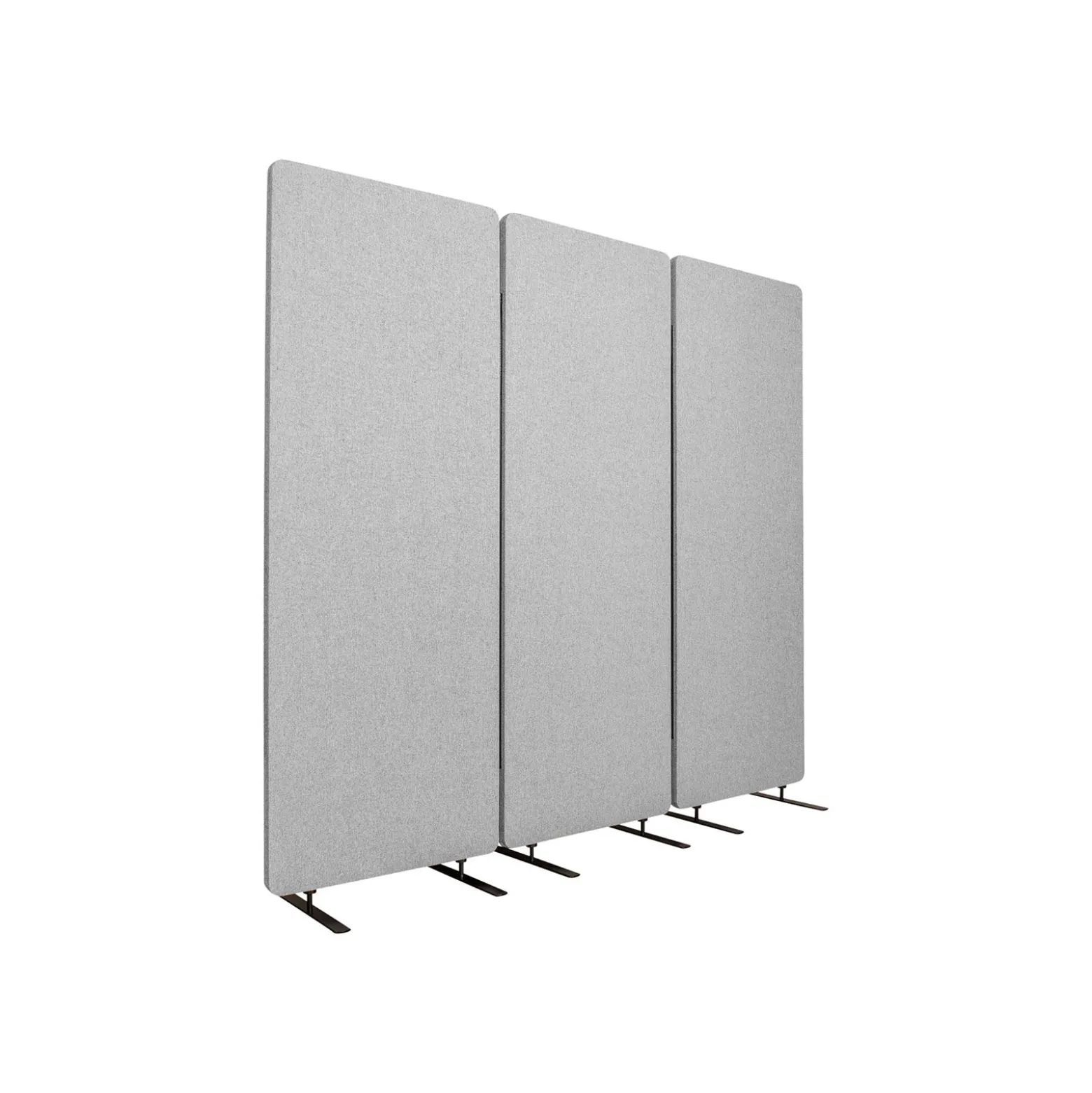 Reclaim® Acoustic Room Dividers, 3 Pack - 72"W x 66"H