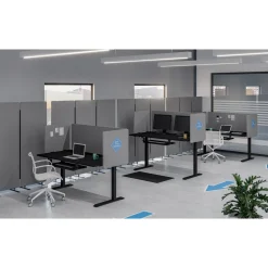 Reclaim® Acoustic Room Dividers, 3 Pack - 72"W x 66"H