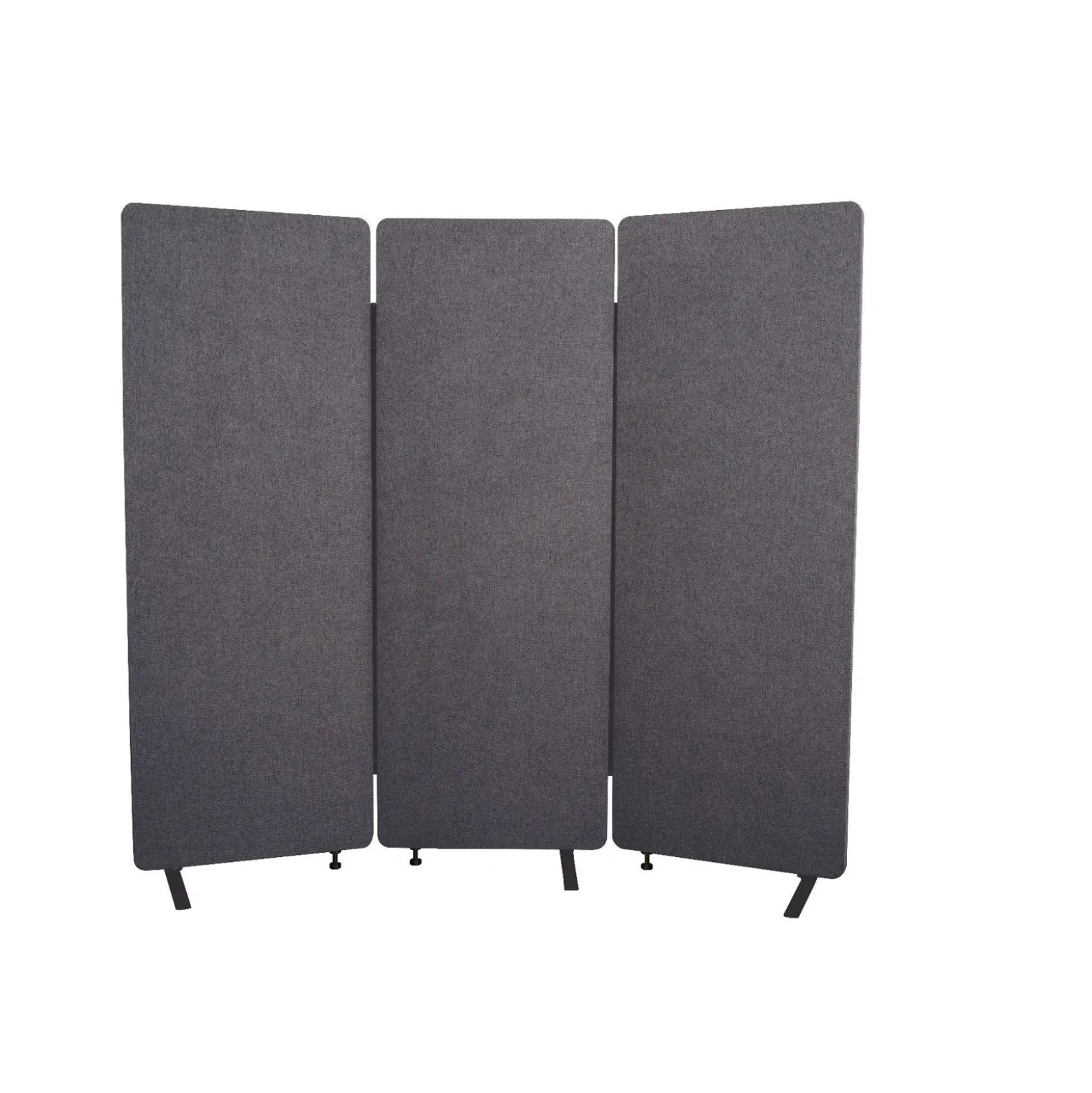 Reclaim® Acoustic Room Dividers, 3 Pack - 72"W x 66"H