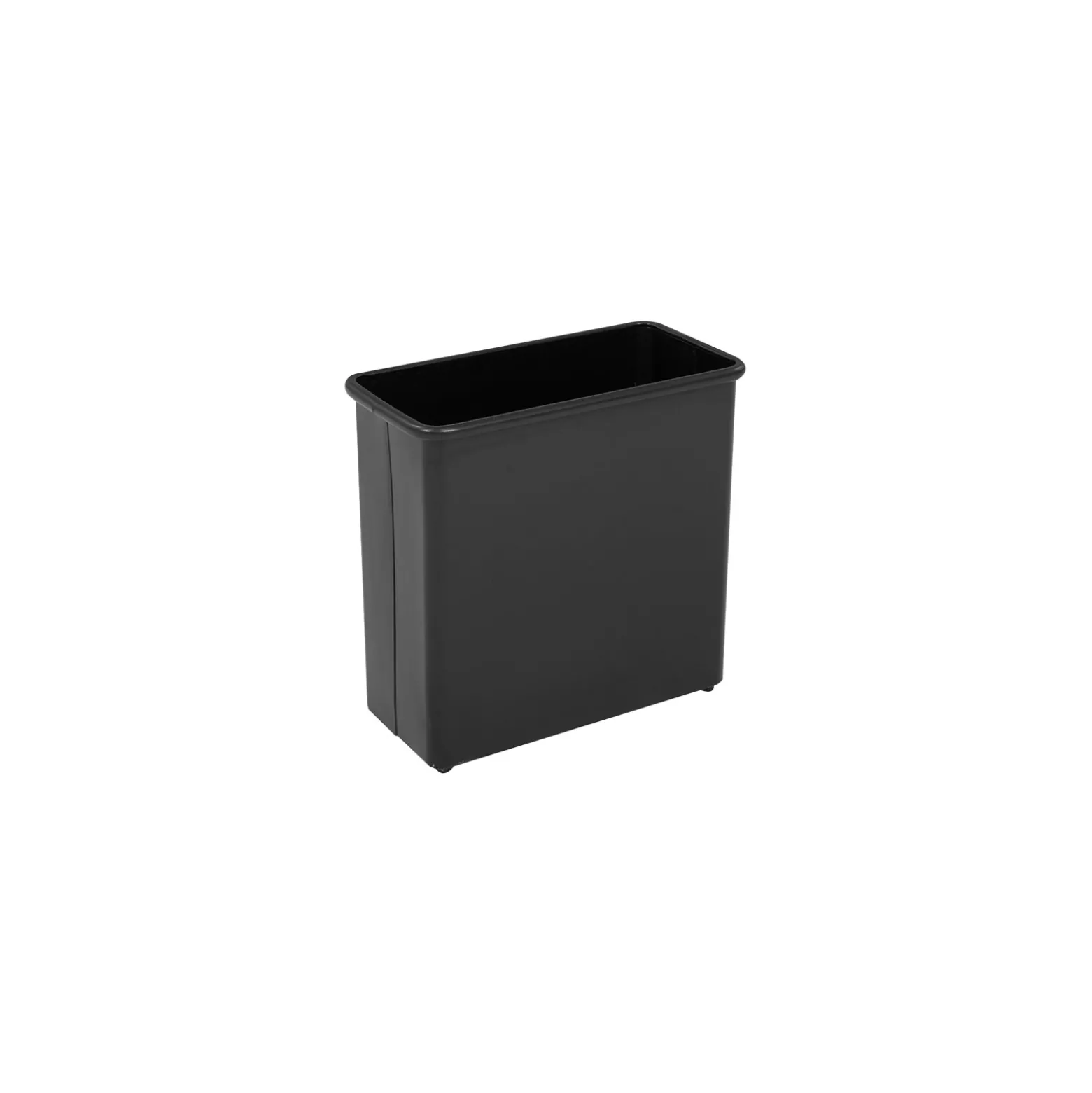 Rectangular Fire Resistant Trash Bin 27 1/2 Quart Capacity-3 per carton