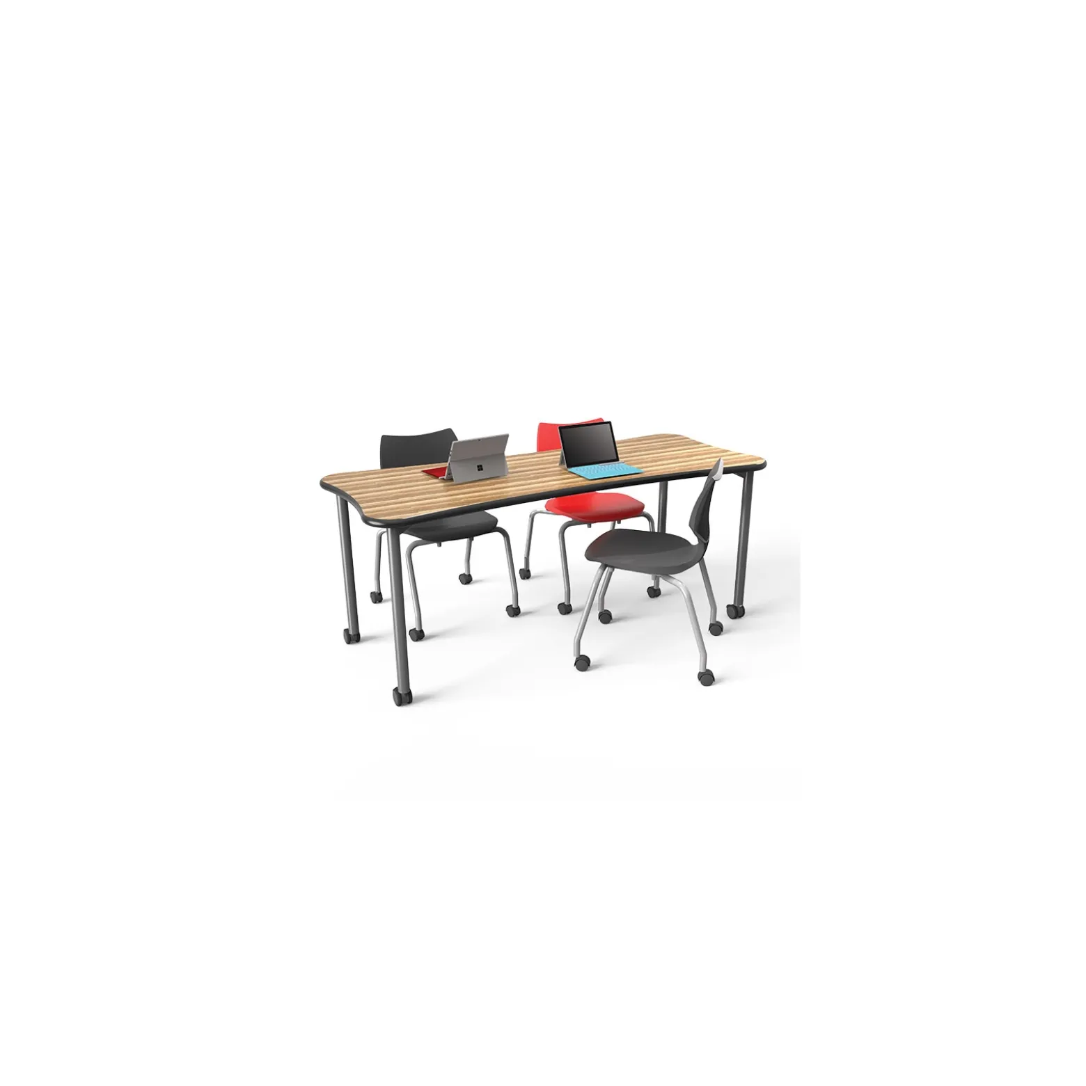 Rectangular Table with Casters - 48"W x 30"D