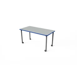 Rectangular Table with Casters - 48"W x 30"D