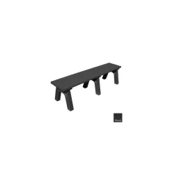 Recycled Plastic Flat Bench 6'