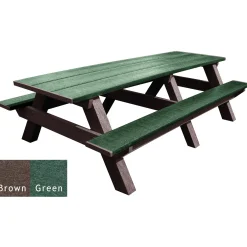Recycled Plastic Standard Picnic Table 8'