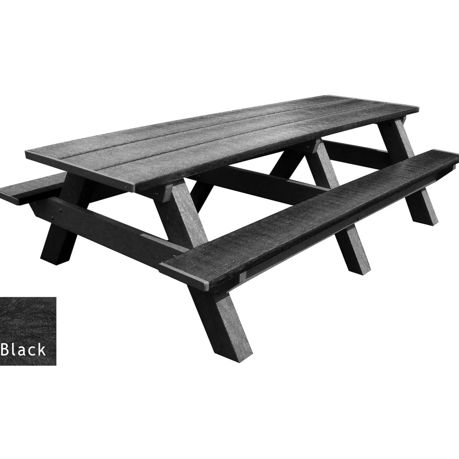Recycled Plastic Standard Picnic Table 8'