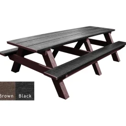 Recycled Plastic Standard Picnic Table 8'