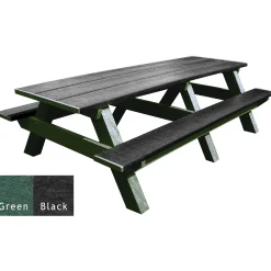 Recycled Plastic Standard Picnic Table 8'