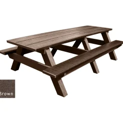 Recycled Plastic Standard Picnic Table 8'