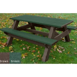 Recycled Plastic Standard Picnic Table 6'