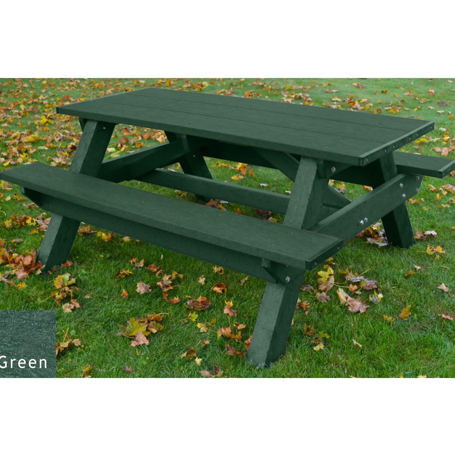 Recycled Plastic Standard Picnic Table 6'