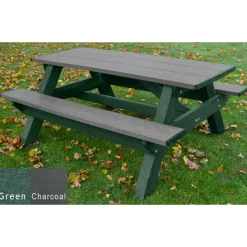 Recycled Plastic Standard Picnic Table 6'