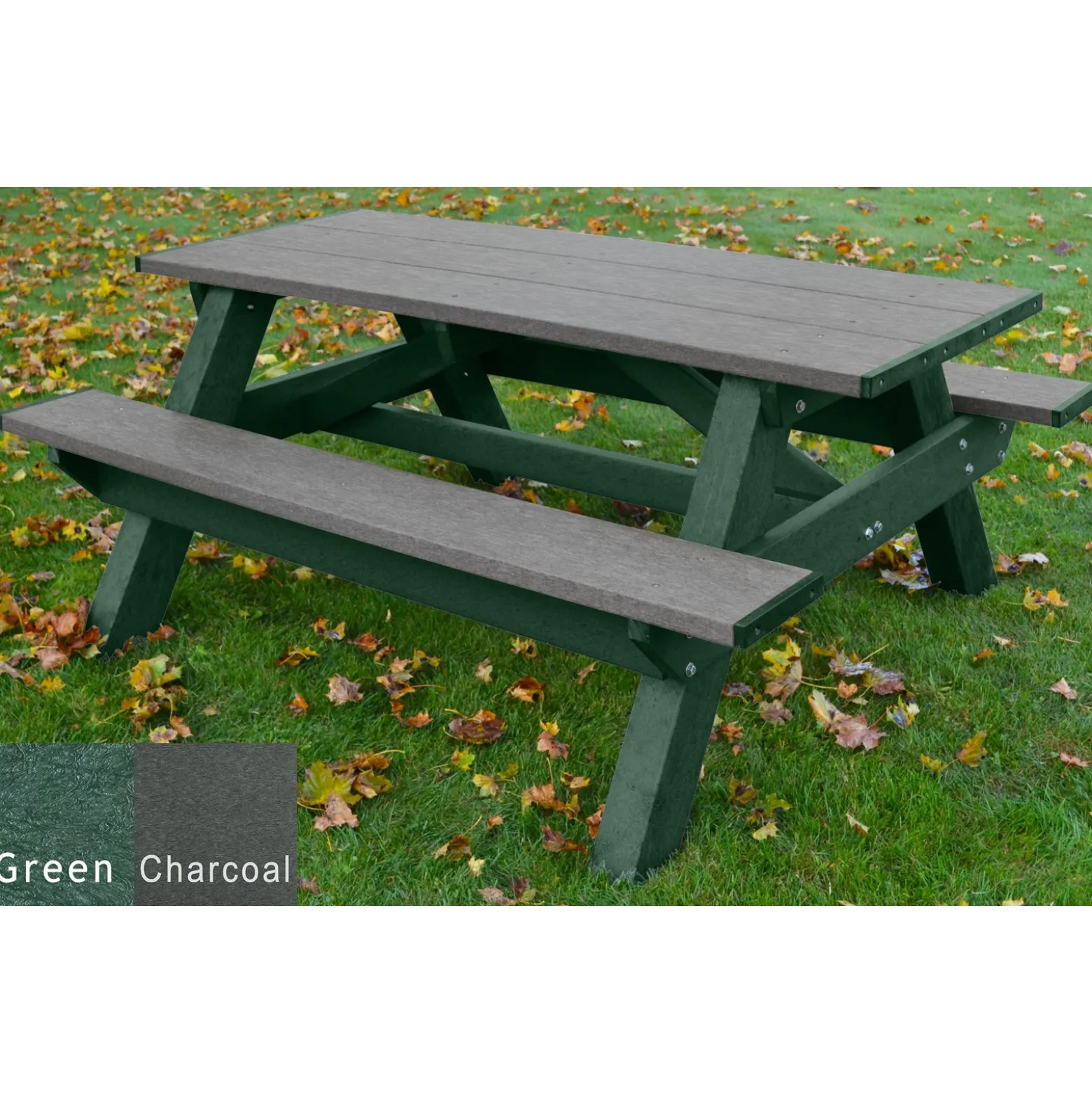 Recycled Plastic Standard Picnic Table 6'