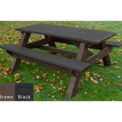 Recycled Plastic Standard Picnic Table 6'