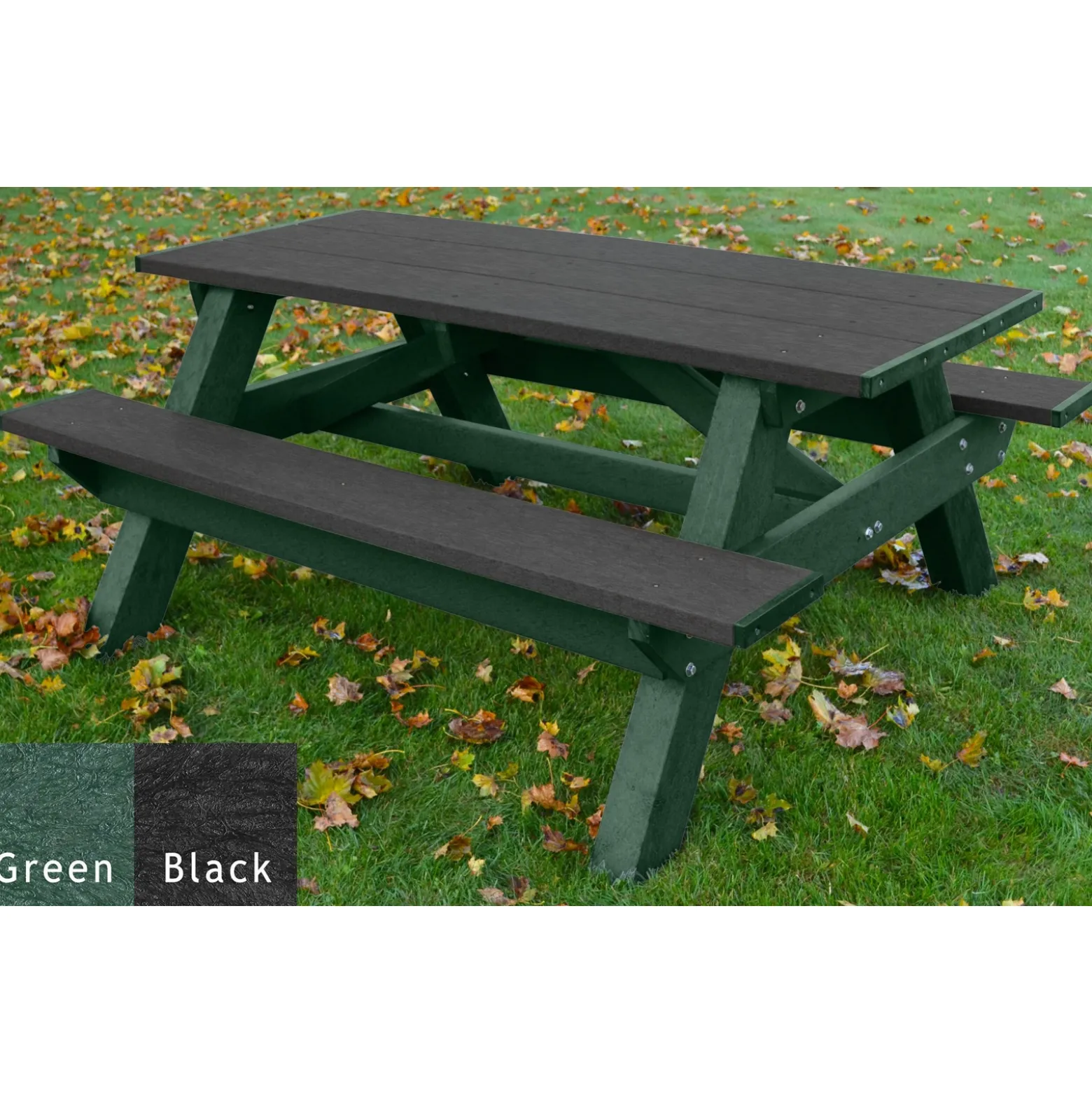 Recycled Plastic Standard Picnic Table 6'