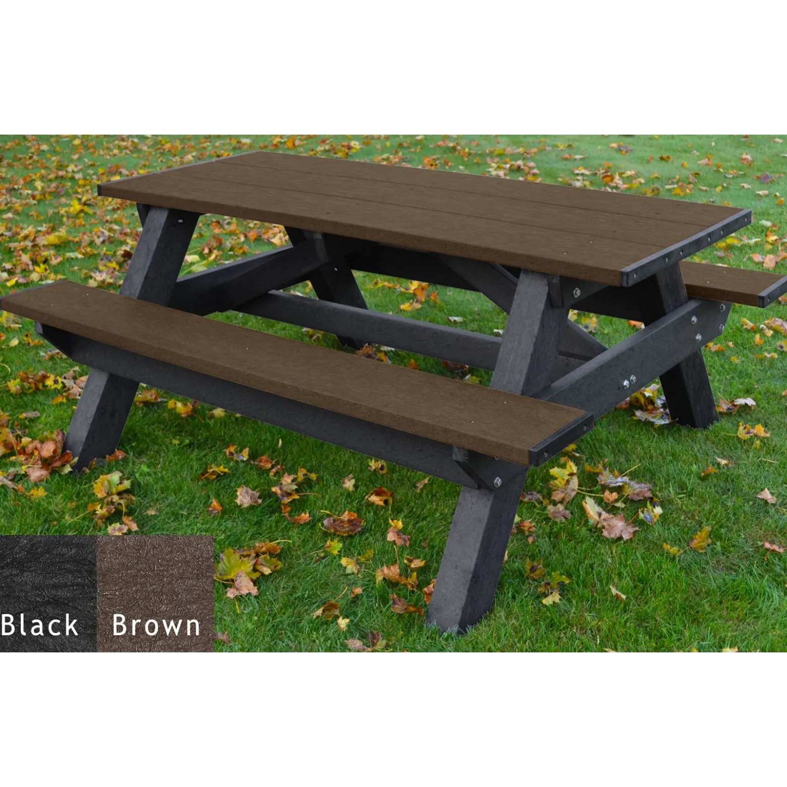 Recycled Plastic Standard Picnic Table 6'