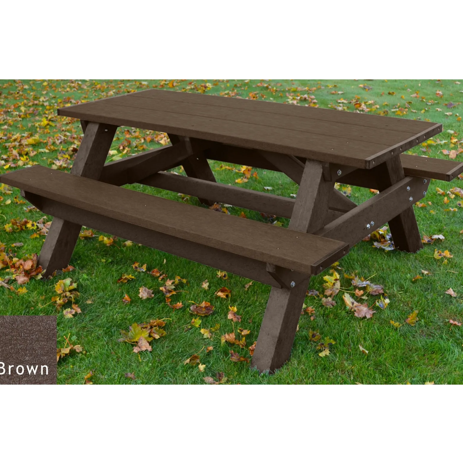 Recycled Plastic Standard Picnic Table 6'