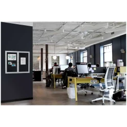 Recycled Rubber Enclosed Tack Boards 2 Door Enclosed Recycled Rubber Bulletin Board 4'W x 3'H