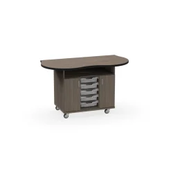 Reflection Workstation with Totes - 60"Wx30"Dx36"H