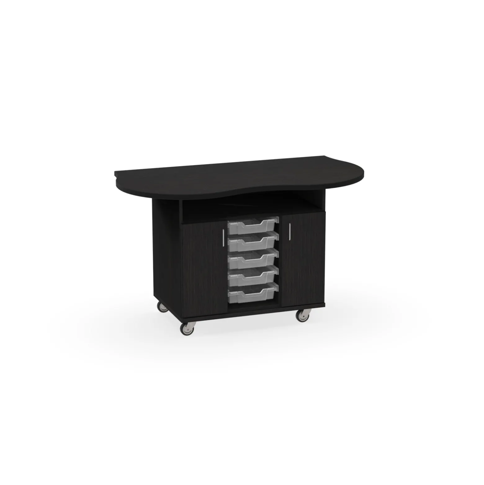 Reflection Workstation with Totes - 60"Wx30"Dx36"H
