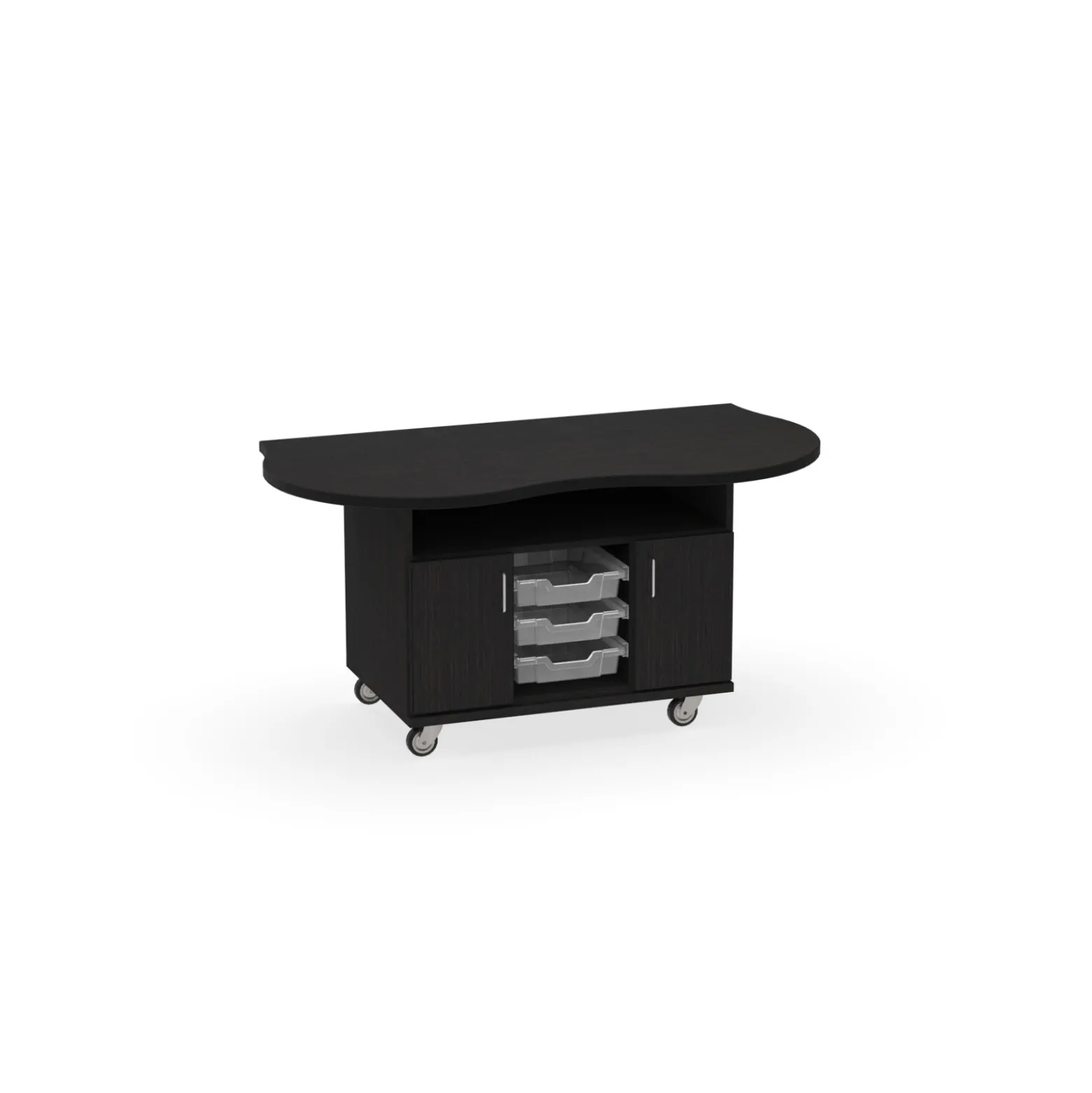 Reflection Workstation with Totes - 60"Wx30"Dx30"H