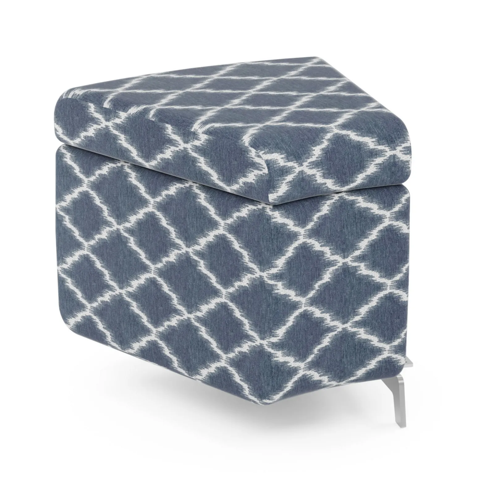 Ripple Modular Curved Piece with Upholstered Top