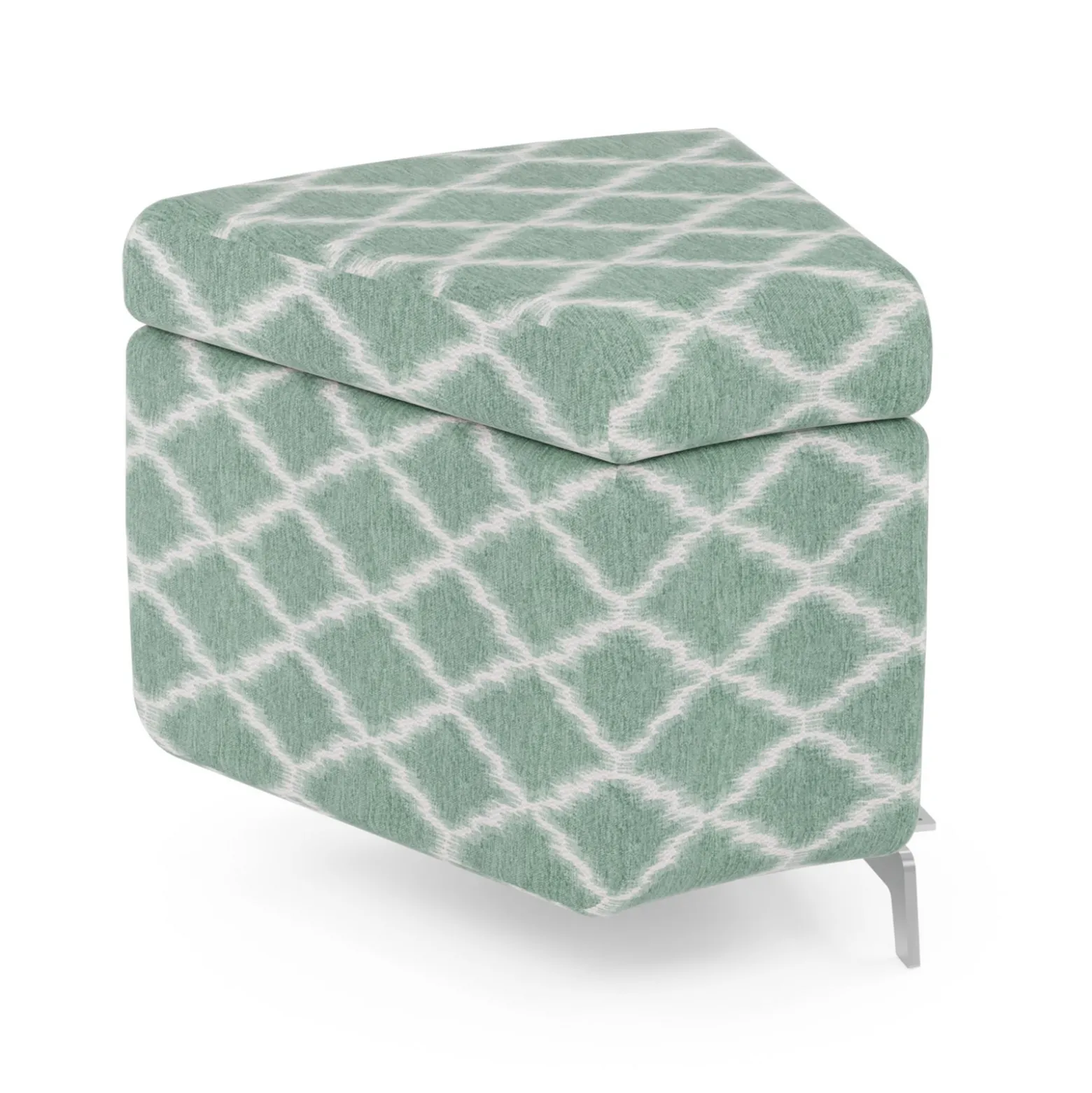 Ripple Modular Curved Piece with Upholstered Top